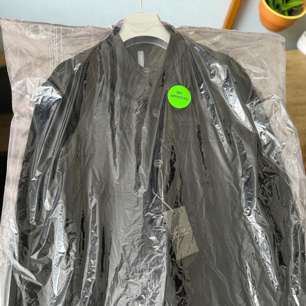 $695 - NWT - Samuelsohn Utility Jacket - Italian Reda 120's Wool - Black - 40 - Picture 2 of 16